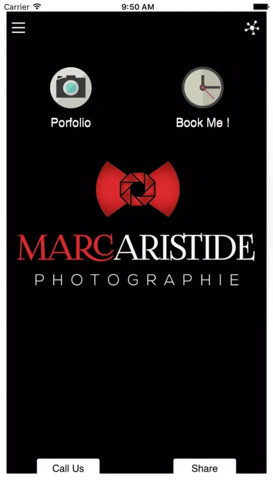 Capturas de pantalla de Marc Aristide Photographie