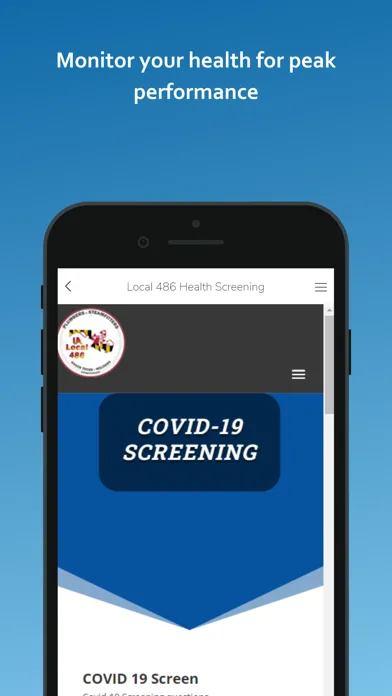 Local 486 Training Screenshots