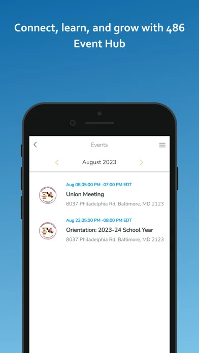 Local 486 Training Screenshots