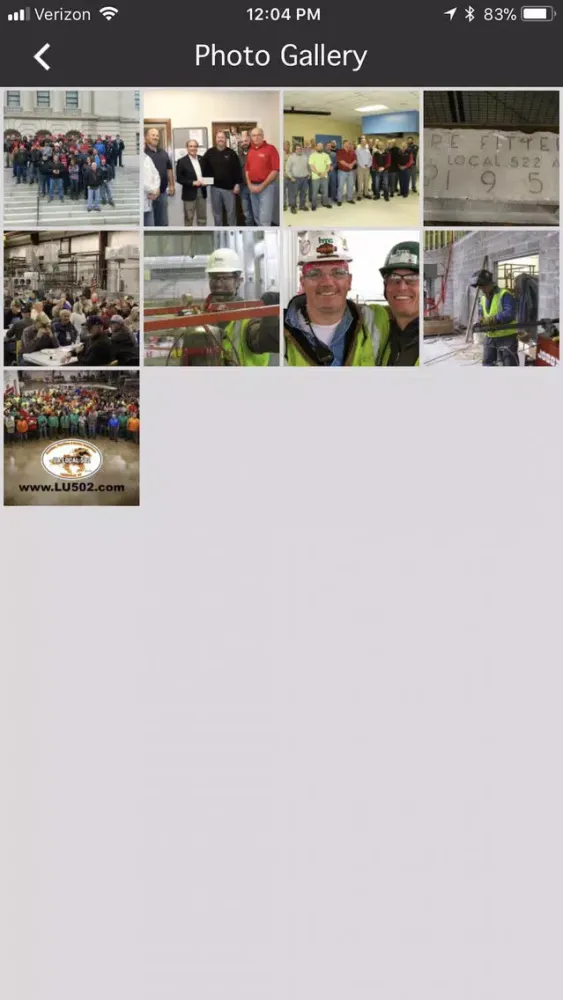 UA Local 502 Screenshots