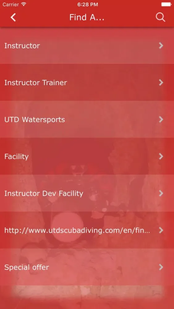 UTD Scubadiving Spain应用截图