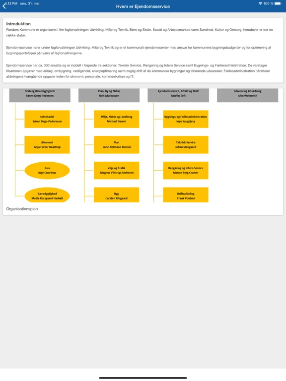 Randers Ejendomsservice iPad  Screenshots