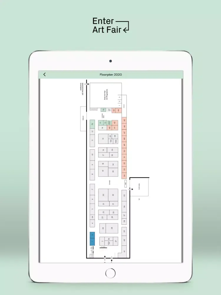 ภาพหน้าจอของ Enter Art Fair – Official App iPad 