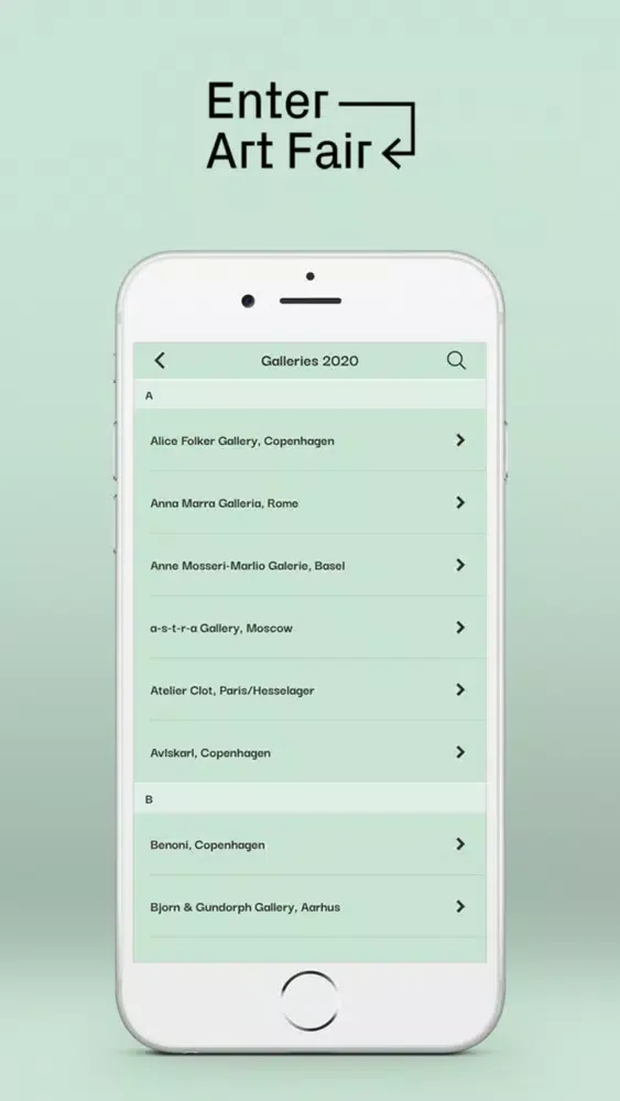 ภาพหน้าจอของ Enter Art Fair – Official App
