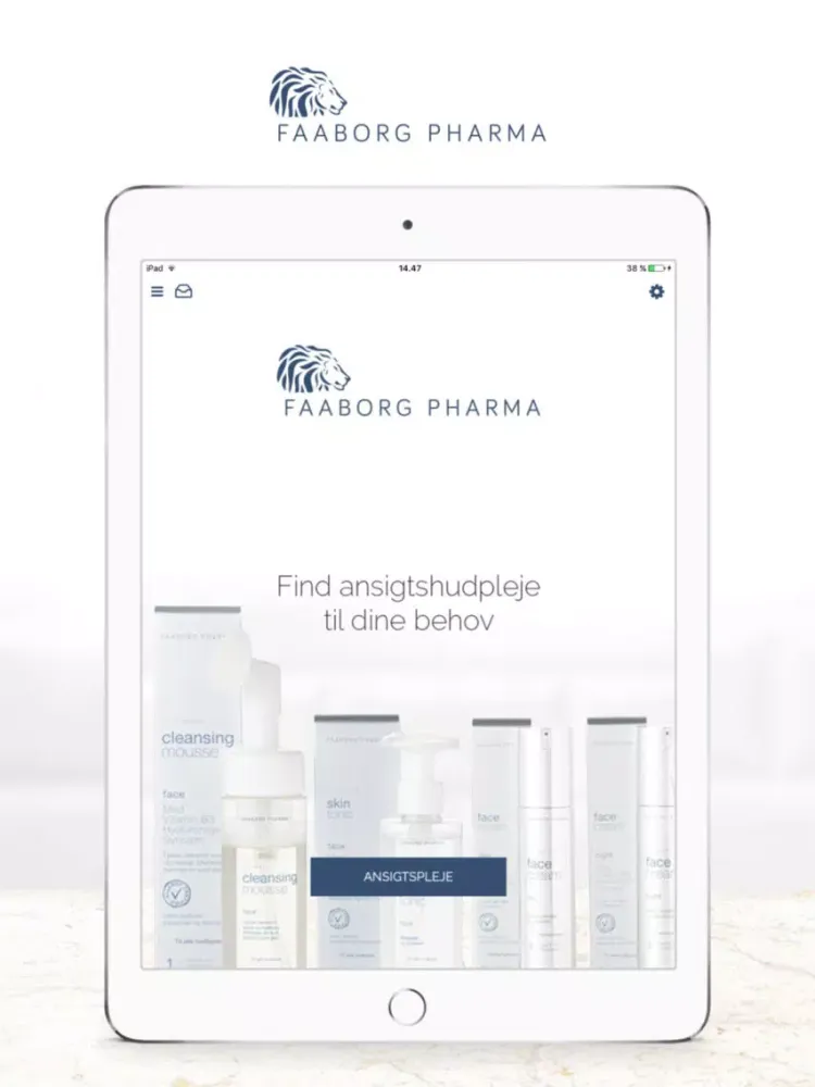 Faaborg Pharma iPad 應用截圖