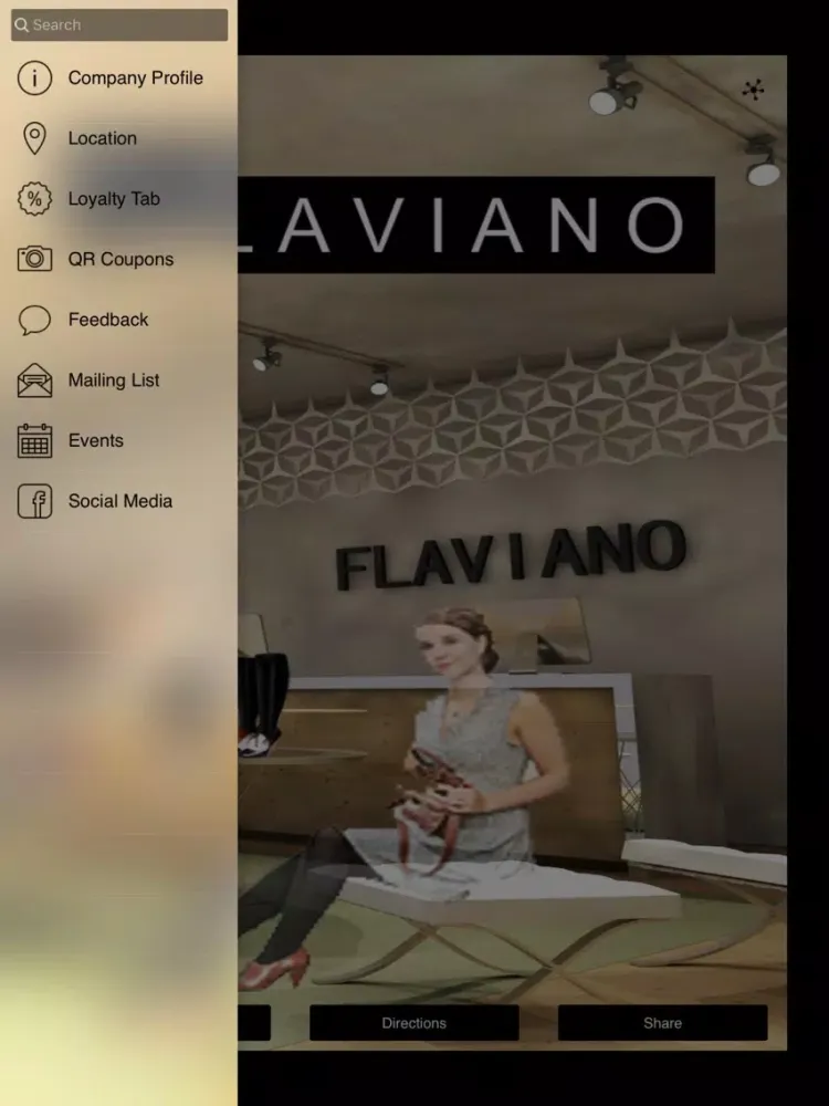 Flaviano iPad  スクリーンショット