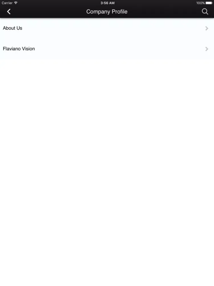 Flaviano iPad  スクリーンショット