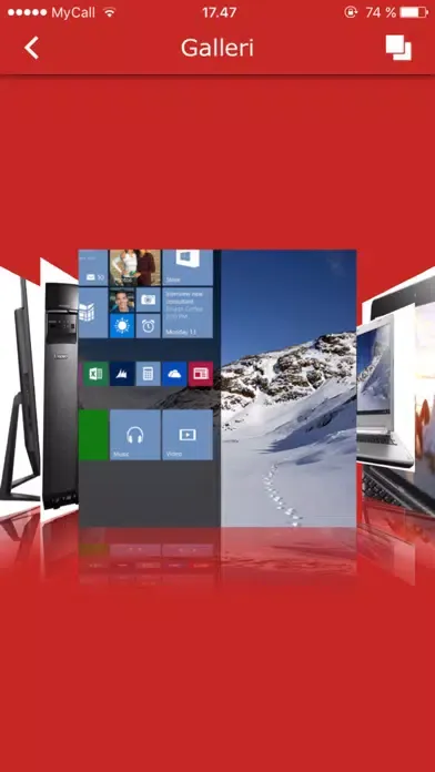 Ảnh chụp màn hình của Lenovo norge