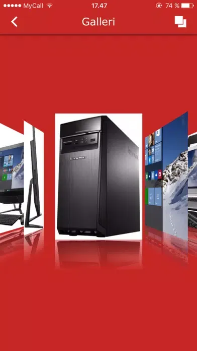 Ảnh chụp màn hình của Lenovo norge