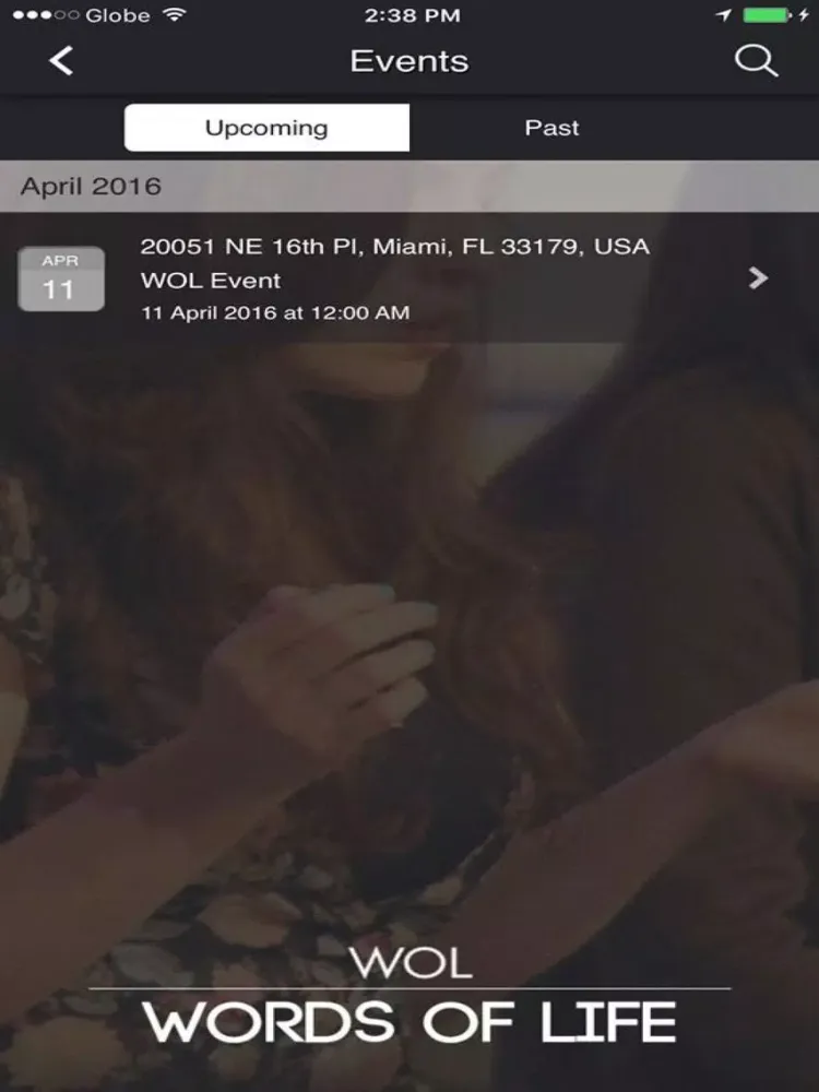 WOL APP iPad  스크린샷