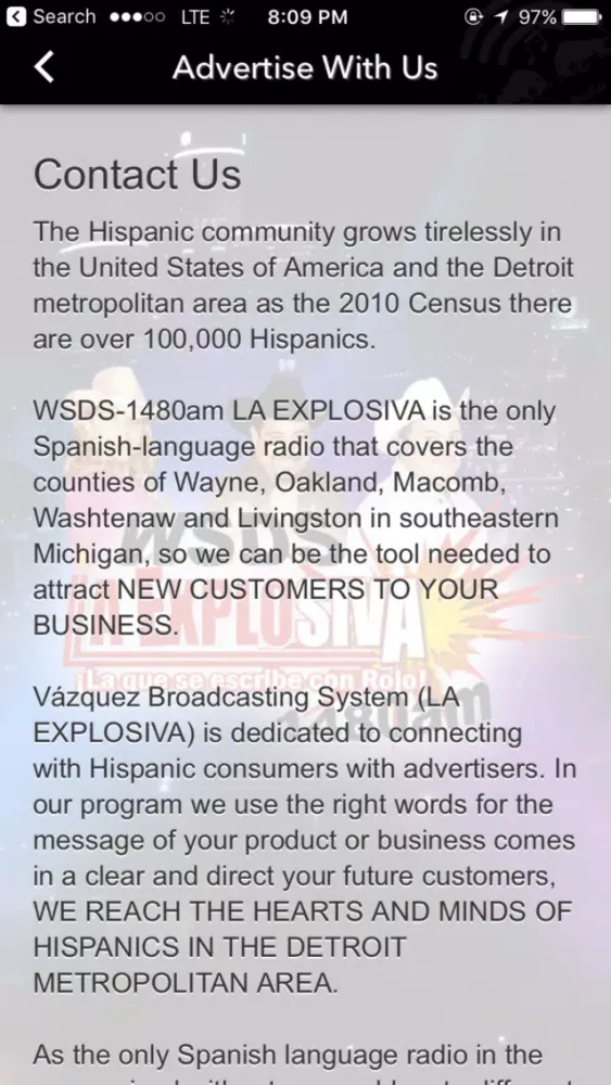 La Explosiva 1480AM Screenshots