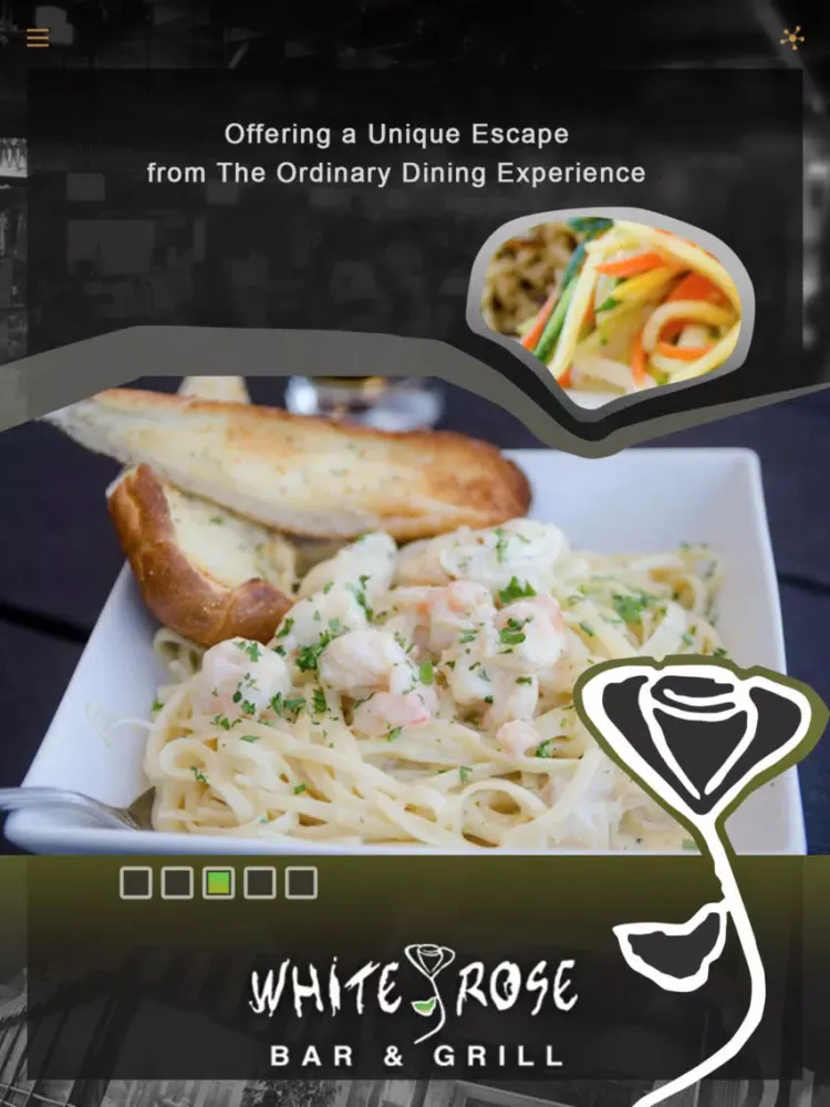 Captures d'écran de White Rose Bar & Grill iPad 
