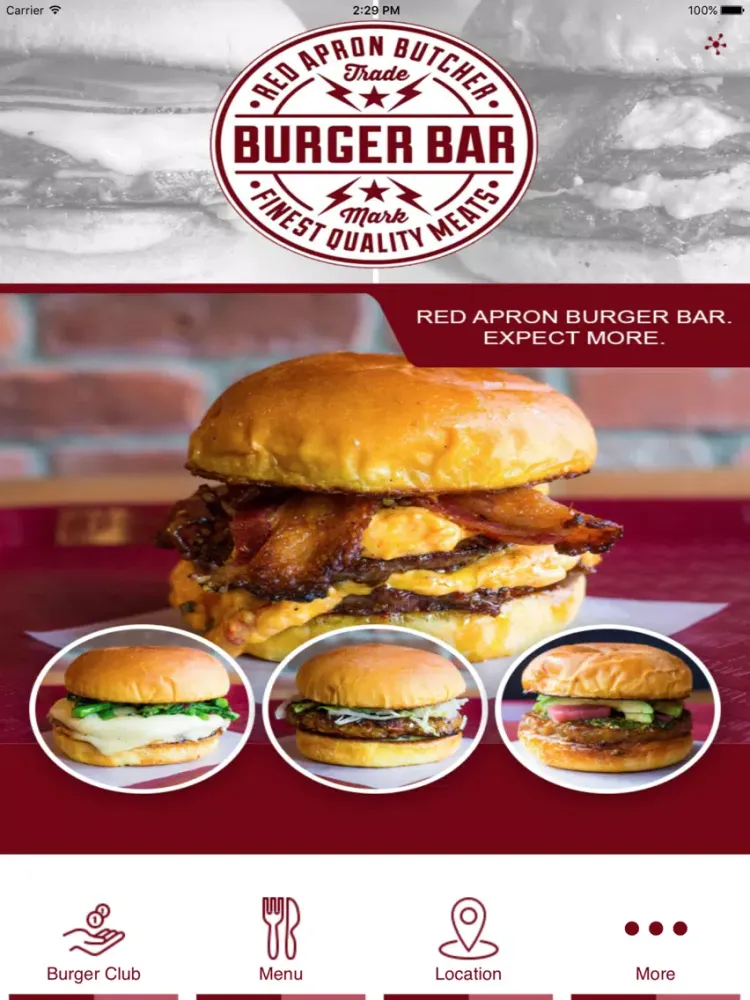 صور Red Apron Burger Bar iPad 