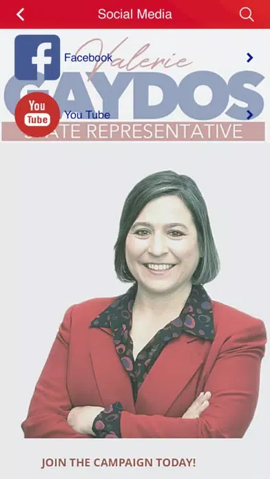 Tangkapan layar Vote Valerie Gaydos