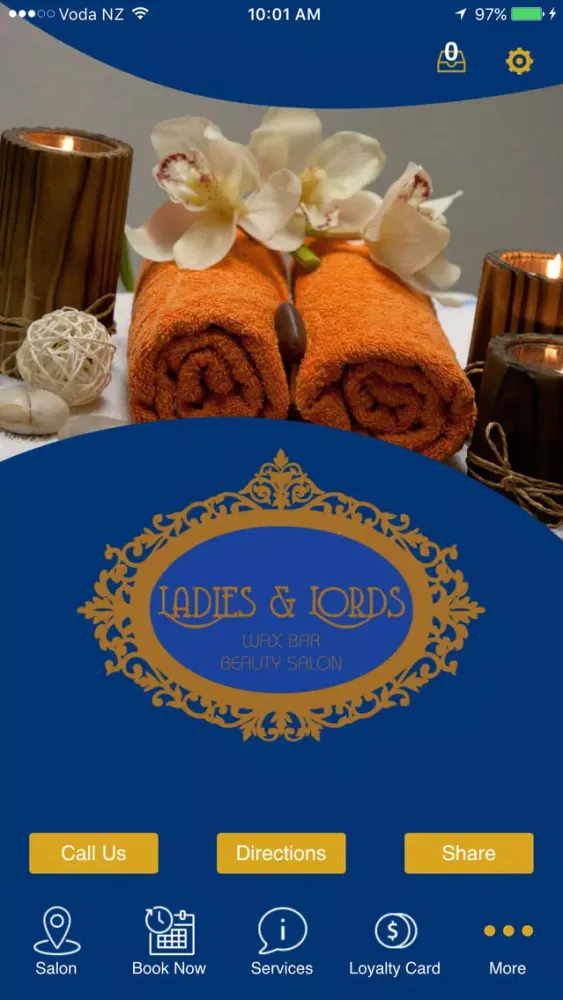Ảnh chụp màn hình của Ladies & Lords Beauty Salon