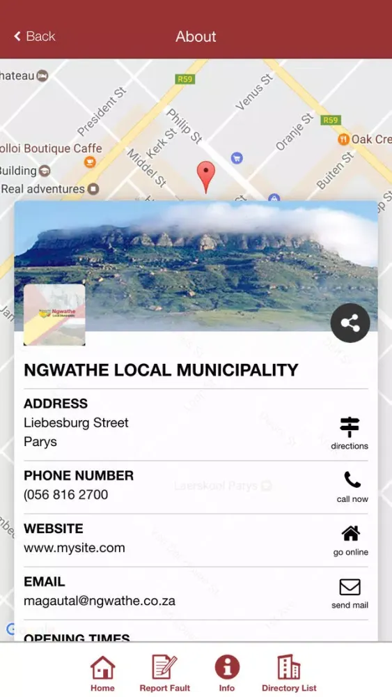 Ngwathe سکرین شاٹس