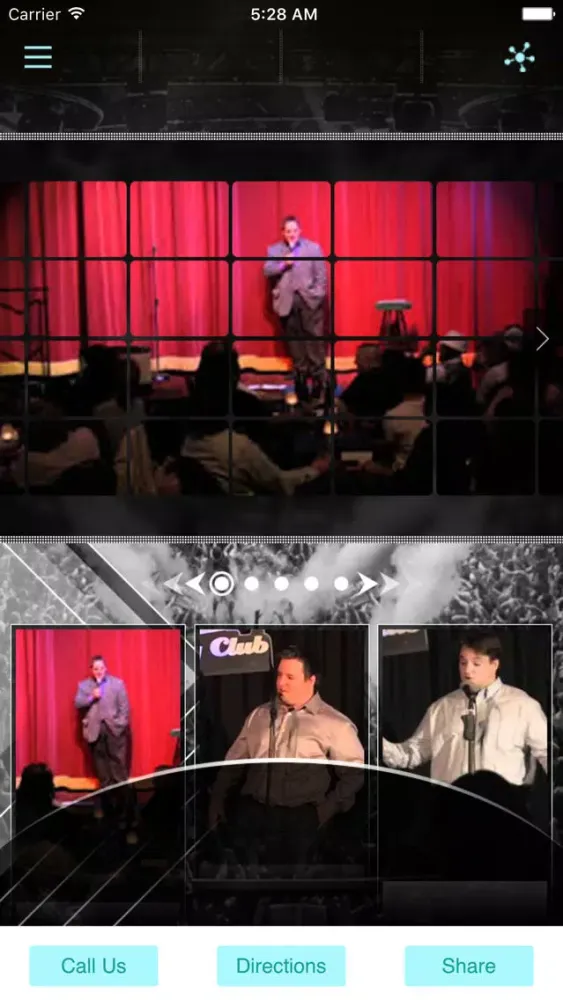 Tangkapan skrin Curtis Pyke Comedian