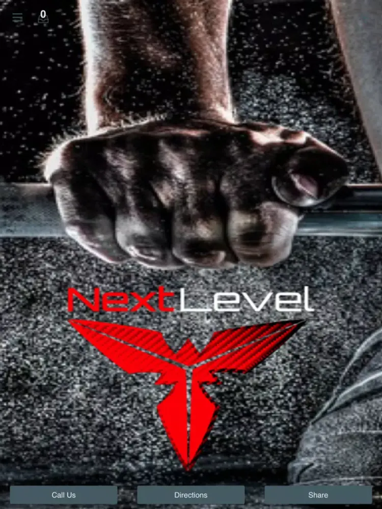 Tangkapan skrin Next Level Fitness iPad 