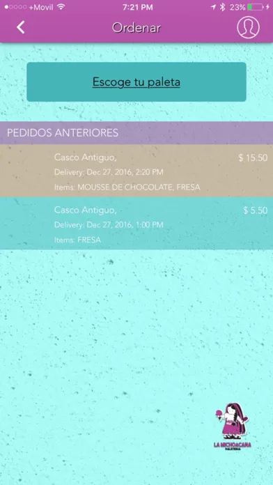 Michoacana App Screenshots