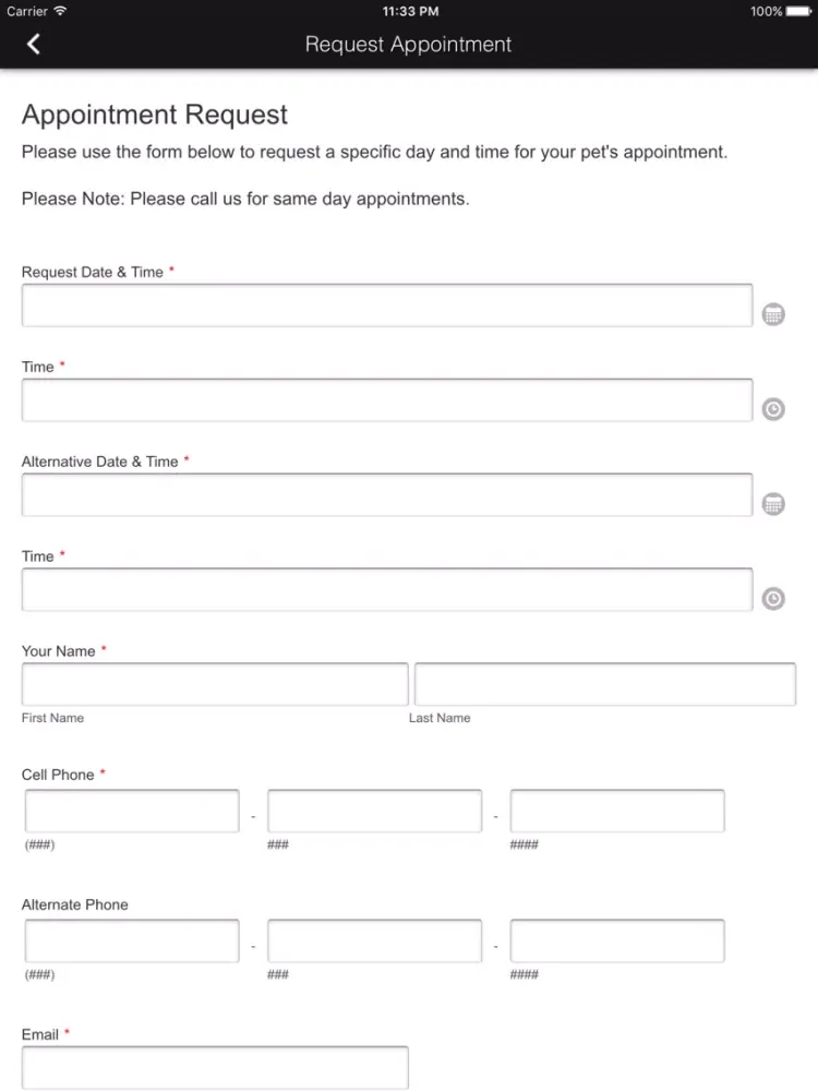 تصاویر Elliott Bay Animal Hospital iPad 