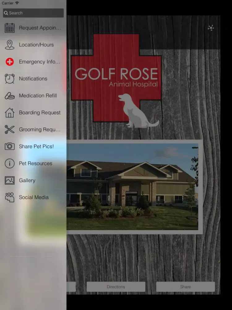 Golf Rose Animal Hospital iPad  স্ক্রিনশট