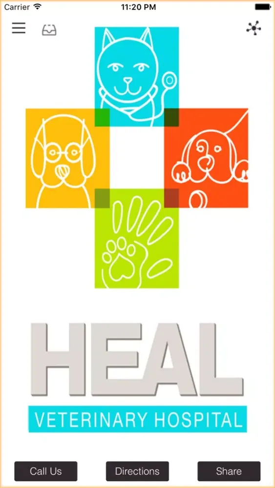 Capturas de tela do Heal Vet.