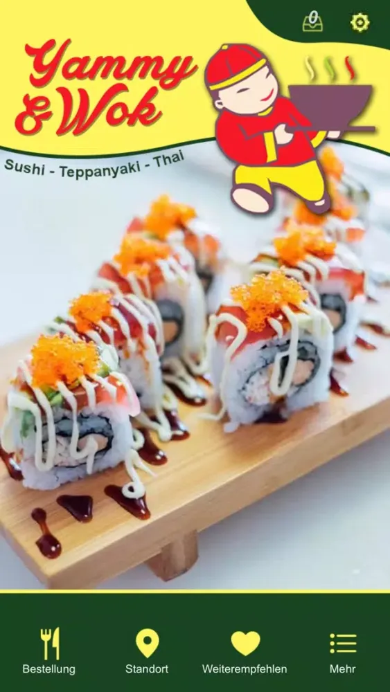 Captures d'écran de Yammy & Wok