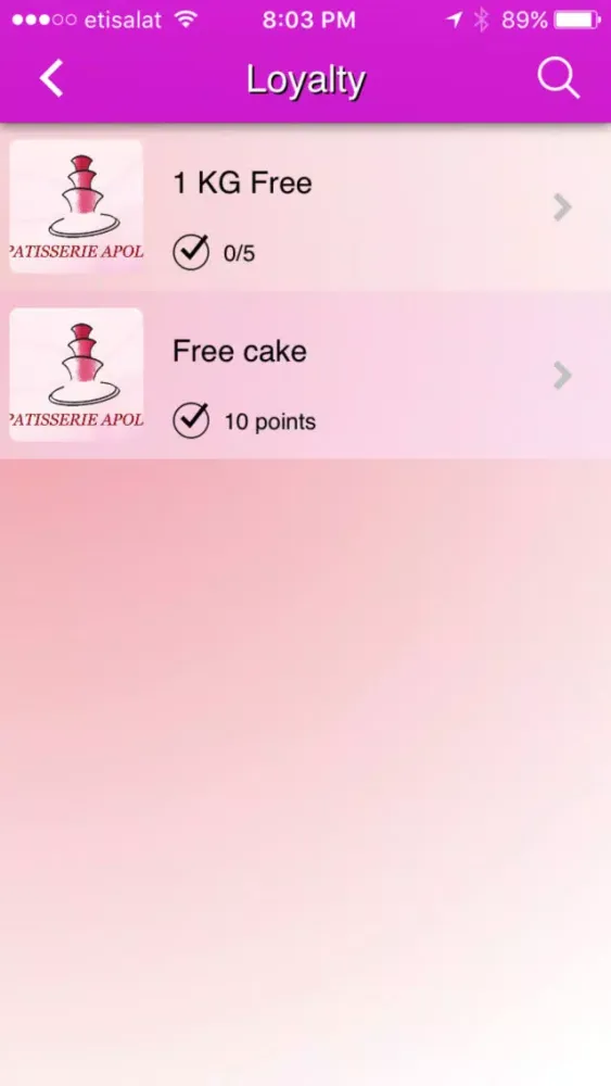 Patisserie Apolo应用截图