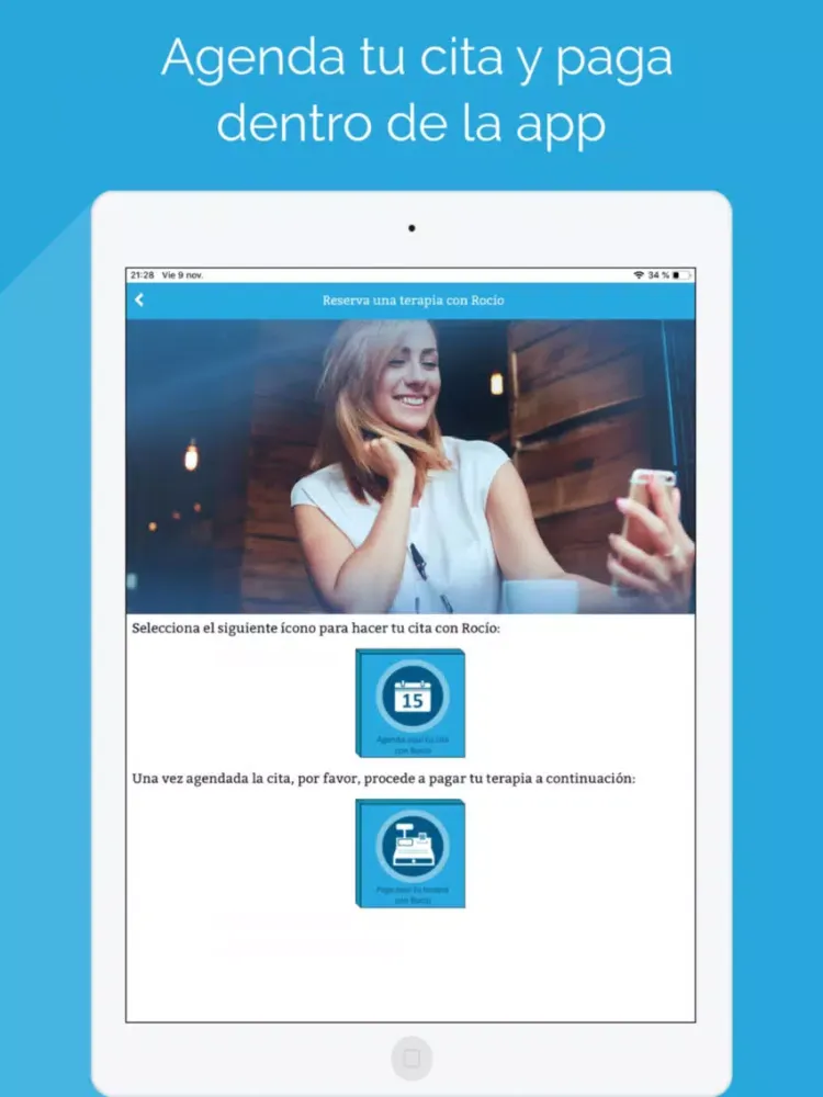 Avanza Bienestar Emocional iPad  Screenshots