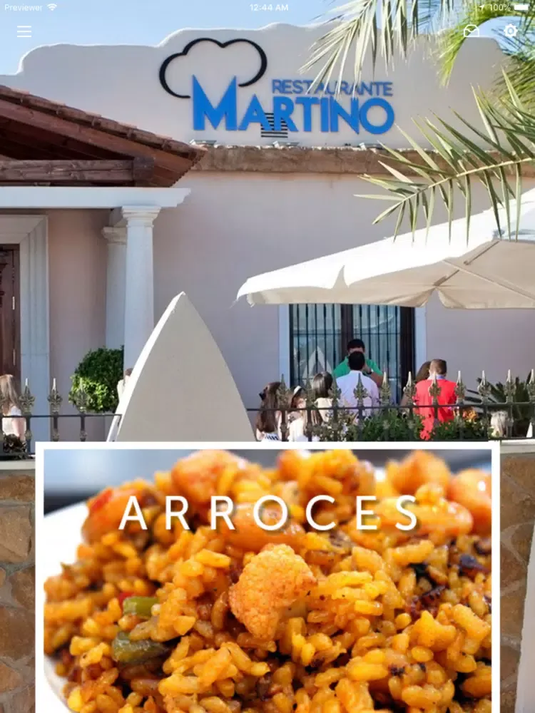 Restaurante Martino iPad  স্ক্রিনশট