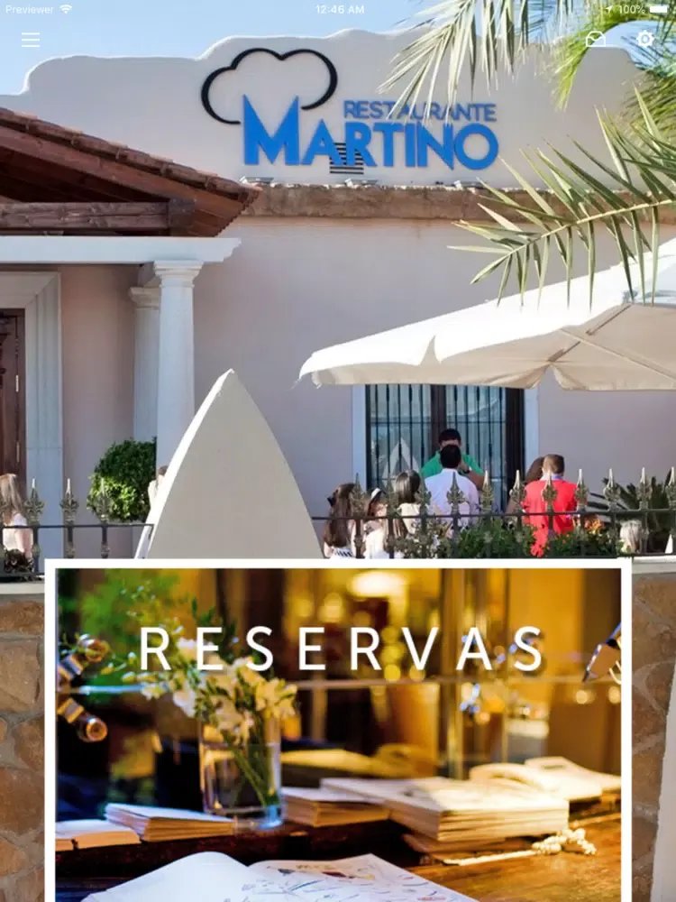 Restaurante Martino iPad  স্ক্রিনশট