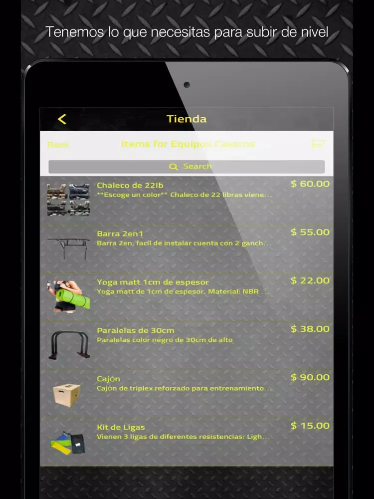 Hiit Club Boxeo y Calistenia iPad 应用截图