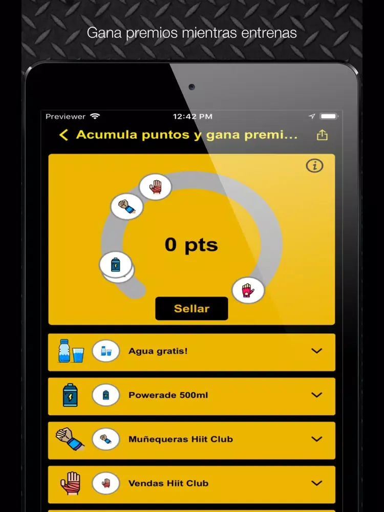 Hiit Club Boxeo y Calistenia iPad 应用截图