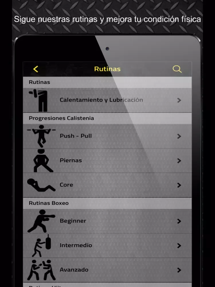 Hiit Club Boxeo y Calistenia iPad 应用截图
