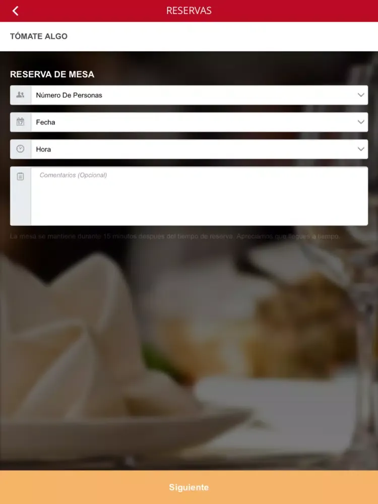 Capturas de tela do Food To Go El Vendrell iPad 