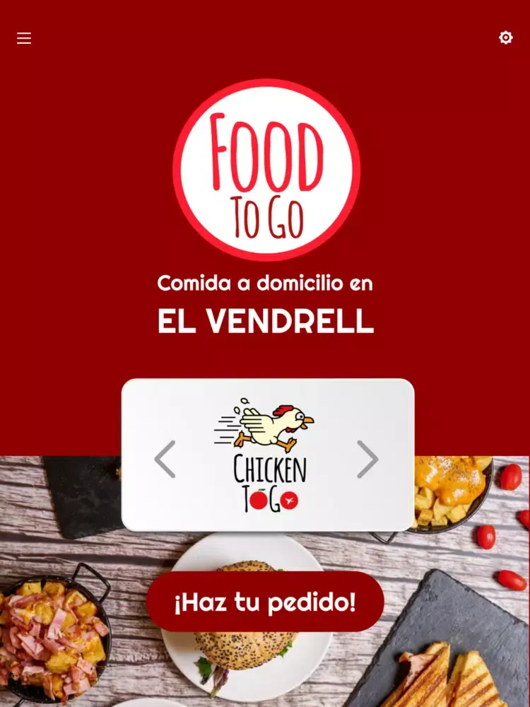 Capturas de tela do Food To Go El Vendrell iPad 