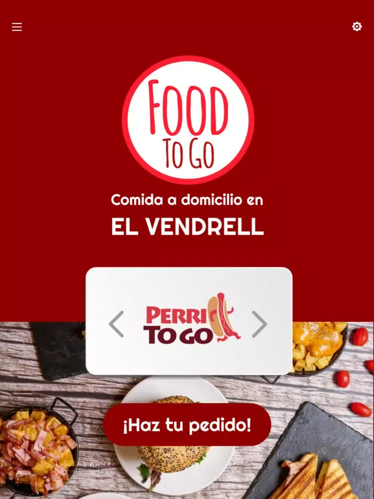 Capturas de tela do Food To Go El Vendrell iPad 