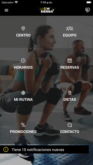 Club Gym Sierra سکرین شاٹس