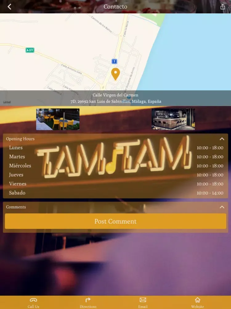 Tam Tam Sabinillas iPad Screenshots