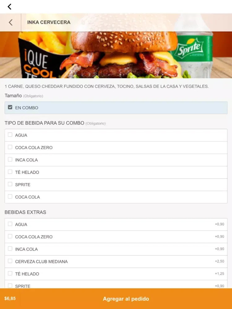 Скриншоты Inka Burger iPad 