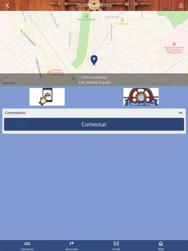 El Timón del Terraza iPad  Screenshots