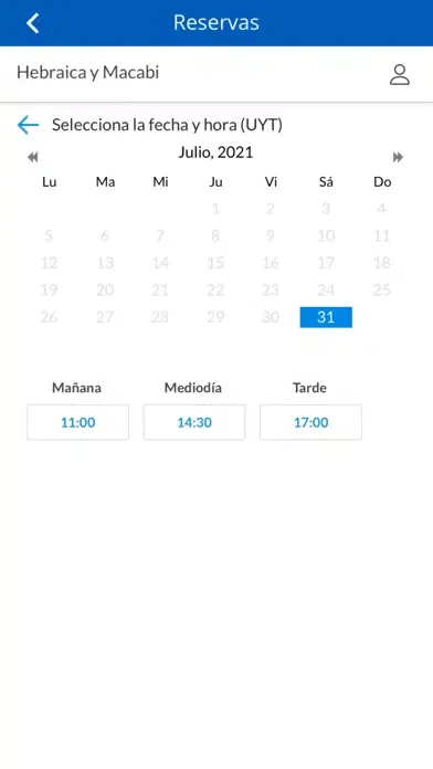 Tangkapan skrin Hebraica y Macabi