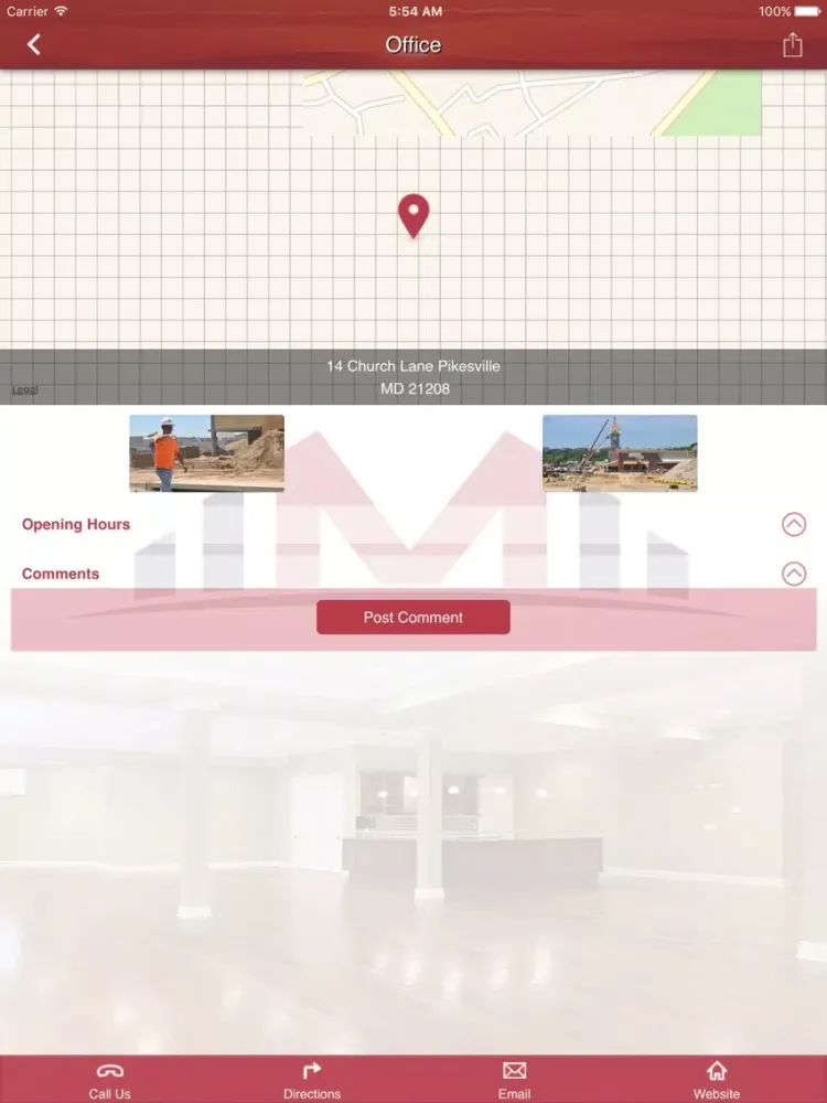 Скриншоты Metropolitan Construction LLC iPad 