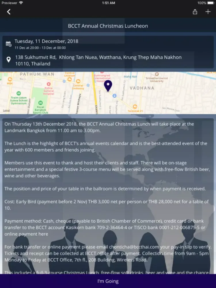 Bangkok Networking V2 iPad  سکرین شاٹس