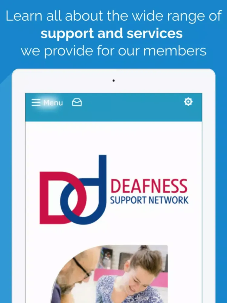 تصاویر Deafness Support Network iPad 