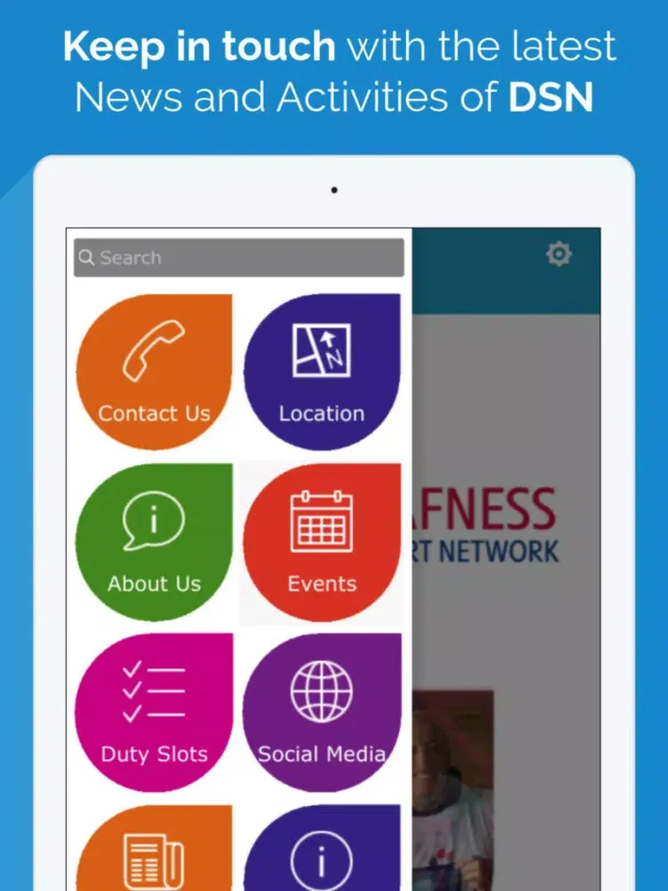 تصاویر Deafness Support Network iPad 