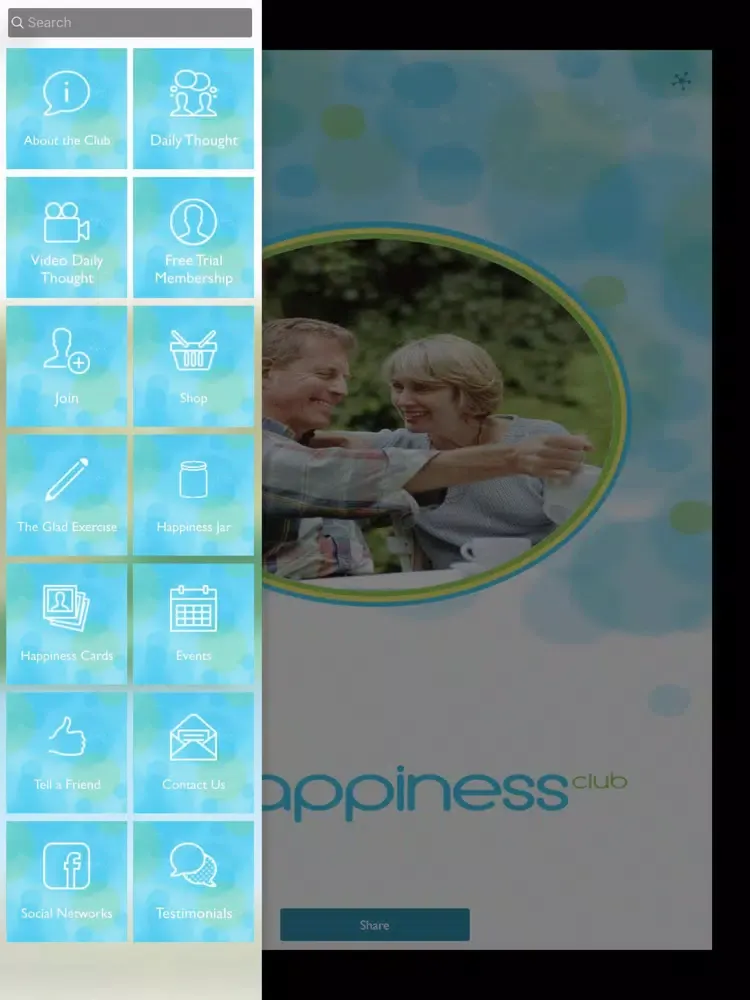 The Happiness Club iPad  Screenshots