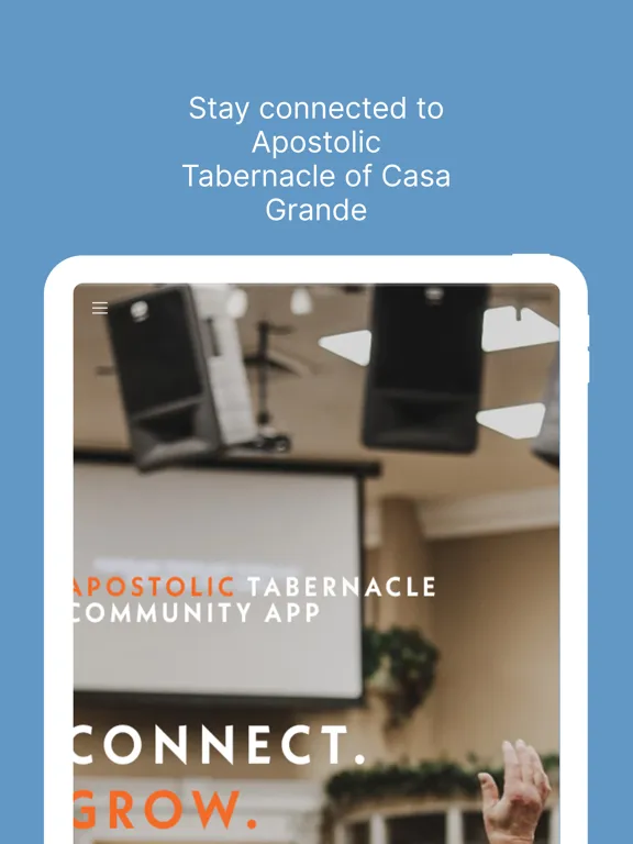Apostolic Tabernacle CG iPad  স্ক্রিনশট