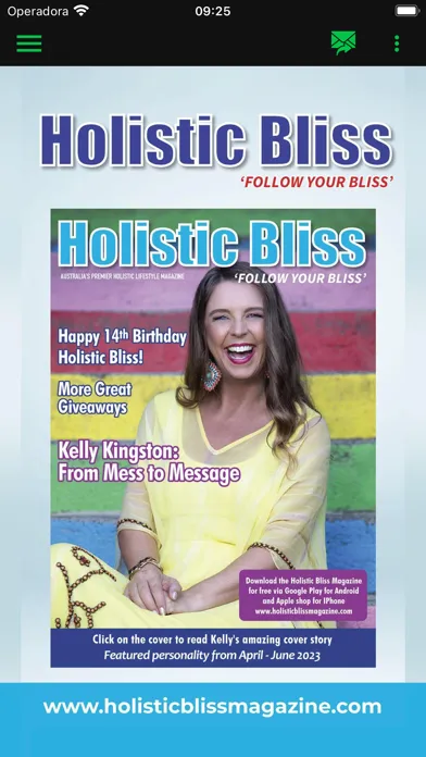 Capturas de tela do Holistic Bliss