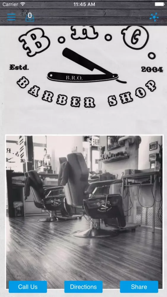 Tangkapan skrin BRO The Barber Shop